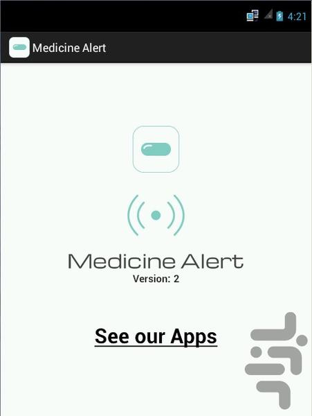 Medicine Alert - Image screenshot of android app