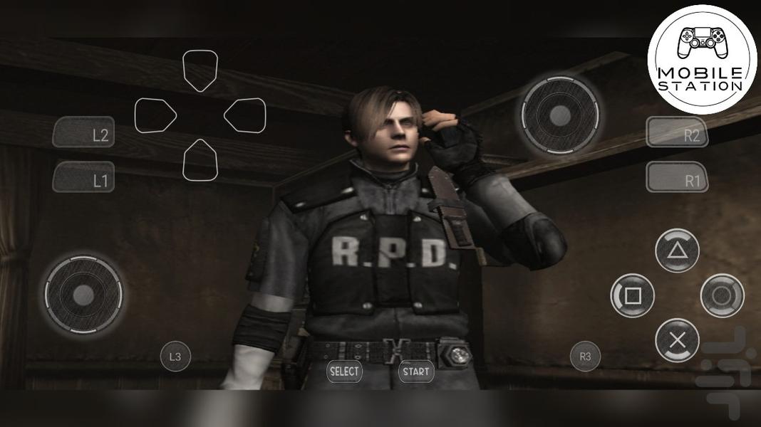 رزیدنت ایول 4 ps2 شبیه سازی - Gameplay image of android game