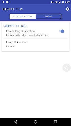 Back Button - Assistive Touch - عکس برنامه موبایلی اندروید