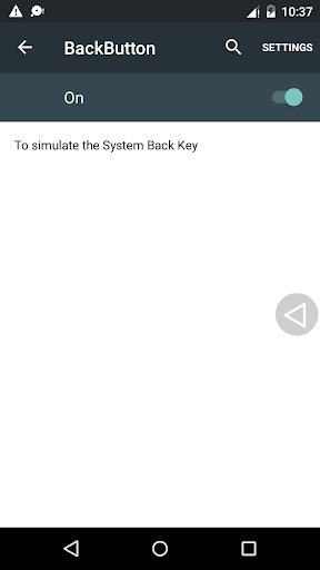 Back Button - Assistive Touch - Image screenshot of android app