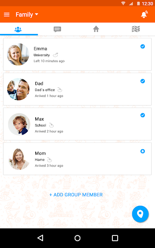 Familo: Find My Phone Locator - عکس برنامه موبایلی اندروید