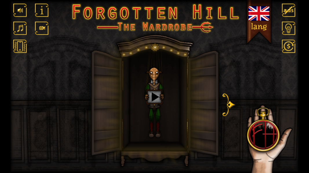 Forgotten Hill: The Wardrobe - Gameplay image of android game