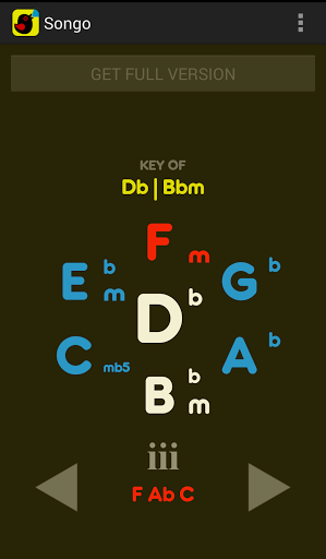 Songo Chord Finder - Image screenshot of android app