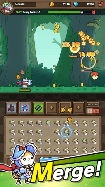 Cat Hero : Idle RPG - عکس بازی موبایلی اندروید