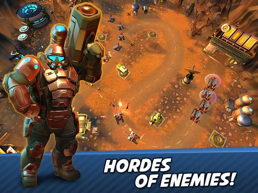 Tower Defense Generals TD - Gameplay image of android game