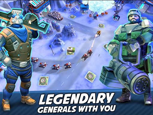 Tower Defense Generals TD - Gameplay image of android game