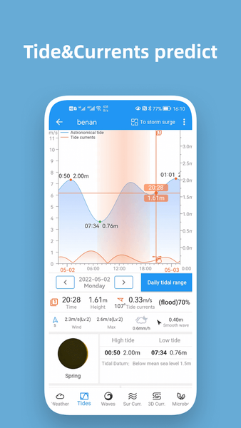Tide Pro - عکس برنامه موبایلی اندروید