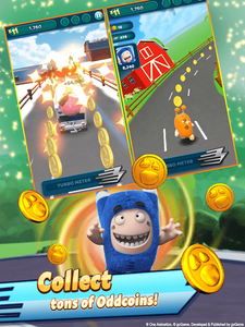 Oddbods Turbo Run – دویدن با عجیب غریب‌ها - عکس بازی موبایلی اندروید