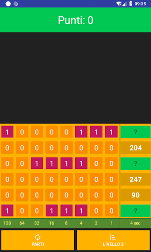Binary Game - Image screenshot of android app