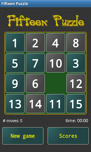 Fifteen Puzzle - Gameplay image of android game
