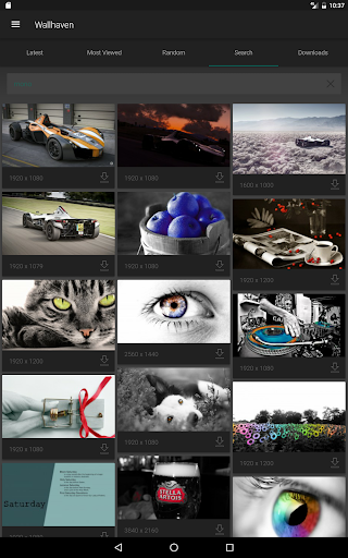 Wallhaven – Free Wallpapers - Image screenshot of android app