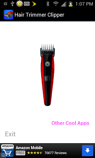 Hair Clipper Prank - Image screenshot of android app