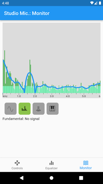 Studio Microphone/Recorder - Image screenshot of android app