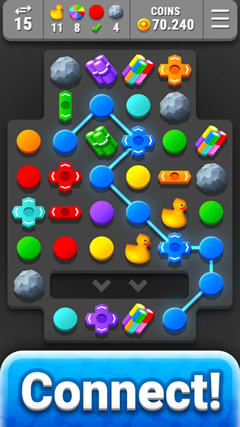 Super Dots - Brain Puzzle - عکس بازی موبایلی اندروید