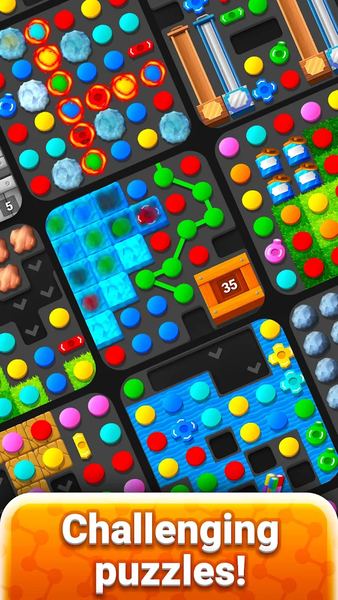 Super Dots - Brain Puzzle - عکس بازی موبایلی اندروید