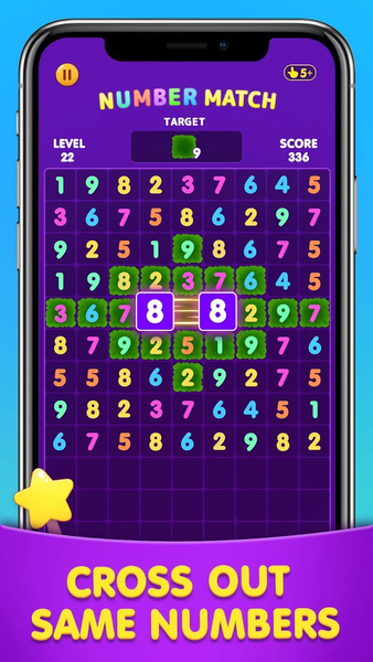 Number Match: Ten Crush Puzzle - عکس بازی موبایلی اندروید