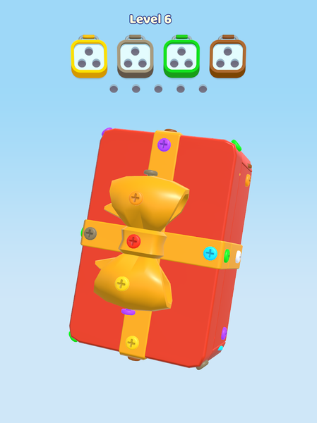 Screw Out ۳D: Nut Sort Jam - عکس بازی موبایلی اندروید