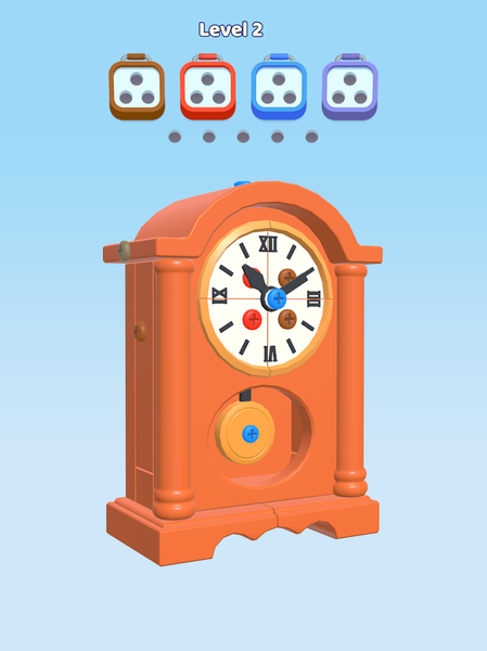 Screw Out ۳D: Nut Sort Jam - عکس بازی موبایلی اندروید