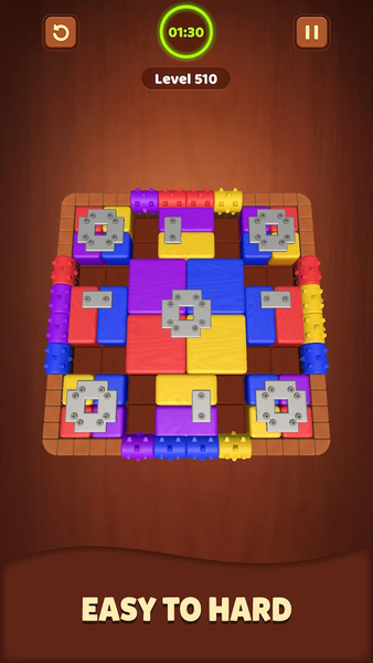 Wood Block Jam - عکس بازی موبایلی اندروید