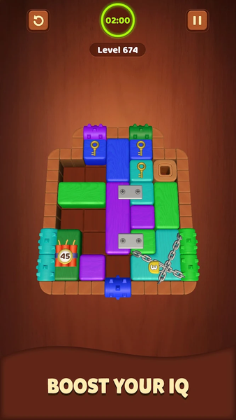 Wood Block Jam - عکس بازی موبایلی اندروید