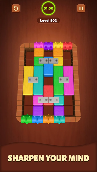 Wood Block Jam - عکس بازی موبایلی اندروید