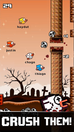 Flapping Crush: Halloween Bird - عکس بازی موبایلی اندروید