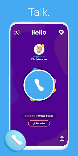 Hello - Talk, Chat & Meet - Image screenshot of android app