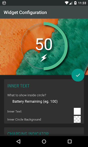 Battery Widget Reborn - عکس برنامه موبایلی اندروید