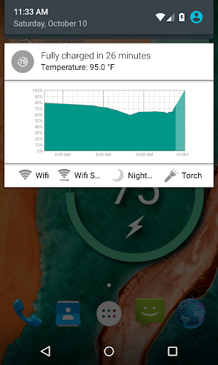 Battery Widget Reborn - عکس برنامه موبایلی اندروید
