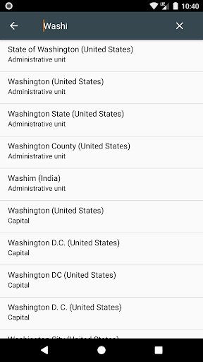 World Clock Widget - Image screenshot of android app