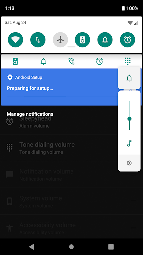 Volume Notification - عکس برنامه موبایلی اندروید