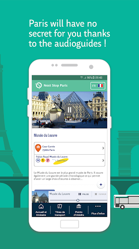 Next Stop Paris - RATP - Image screenshot of android app