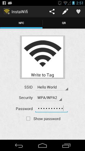 InstaWifi - Image screenshot of android app