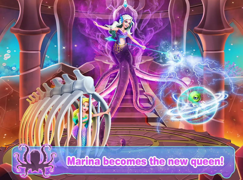 Mermaid Secrets 47- Magic Baby - Gameplay image of android game