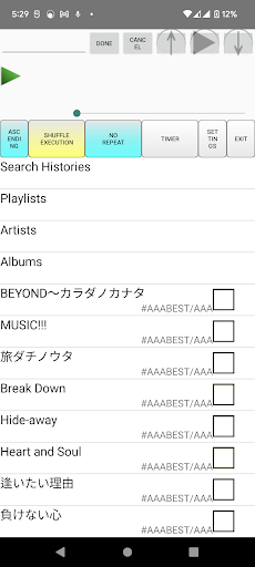 RhythBeatix Music Player - Image screenshot of android app