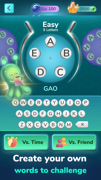Wordly Crossword Puzzle Game - Gameplay image of android game