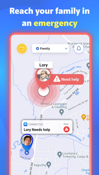 Connected: Locate Your Family - عکس برنامه موبایلی اندروید