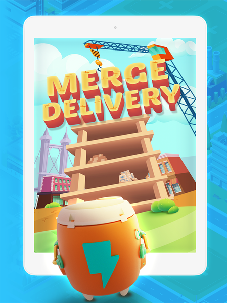 Merge Delivery - Build A City - عکس بازی موبایلی اندروید