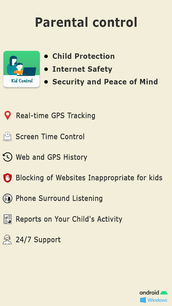 Phone Tracker for Parents - عکس برنامه موبایلی اندروید