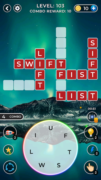 WOW۴:Word Connect Offline Word - عکس بازی موبایلی اندروید