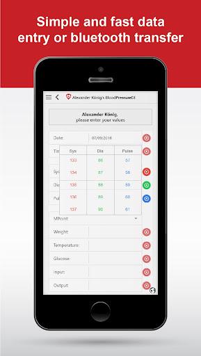 BloodPressure DB – BP Tracker - عکس برنامه موبایلی اندروید