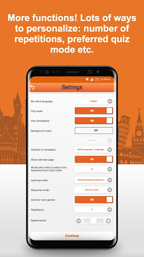 Spanish Words Learn Español - عکس برنامه موبایلی اندروید