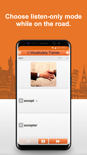 Learn French Vocabulary - عکس برنامه موبایلی اندروید