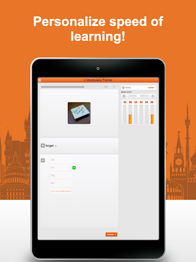 Learn Korean Vocabulary Free - Image screenshot of android app
