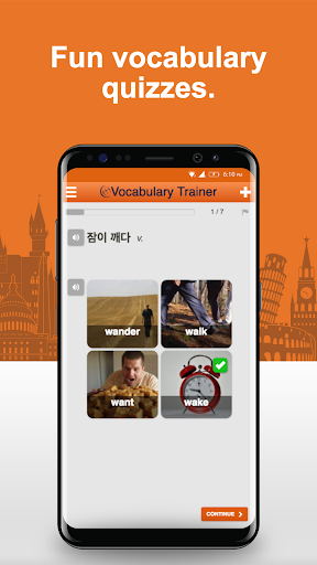 Learn Korean Vocabulary Free - Image screenshot of android app