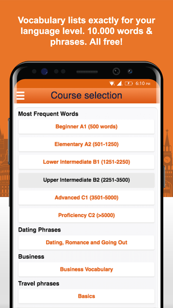 Learn Ukrainian Words Free - Image screenshot of android app