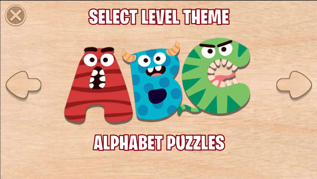 Kids Wooden Puzzle Blocks Game - Gameplay image of android game