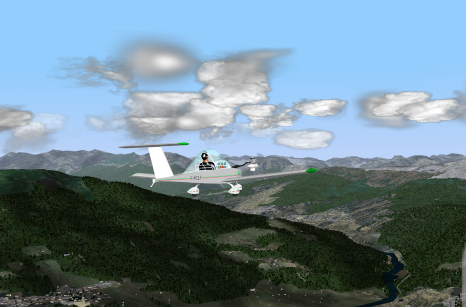 Leo's Flight Simulator - عکس بازی موبایلی اندروید