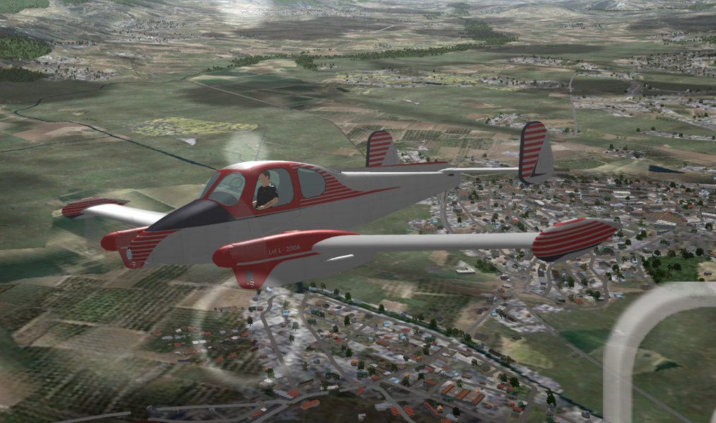 Leo's Flight Simulator - عکس بازی موبایلی اندروید