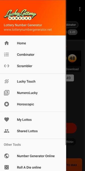 Lucky lotto deals numbers generator